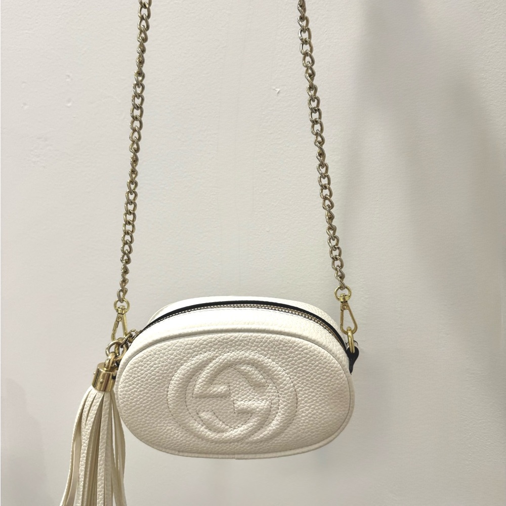 Elegant White Crossbody Bag
